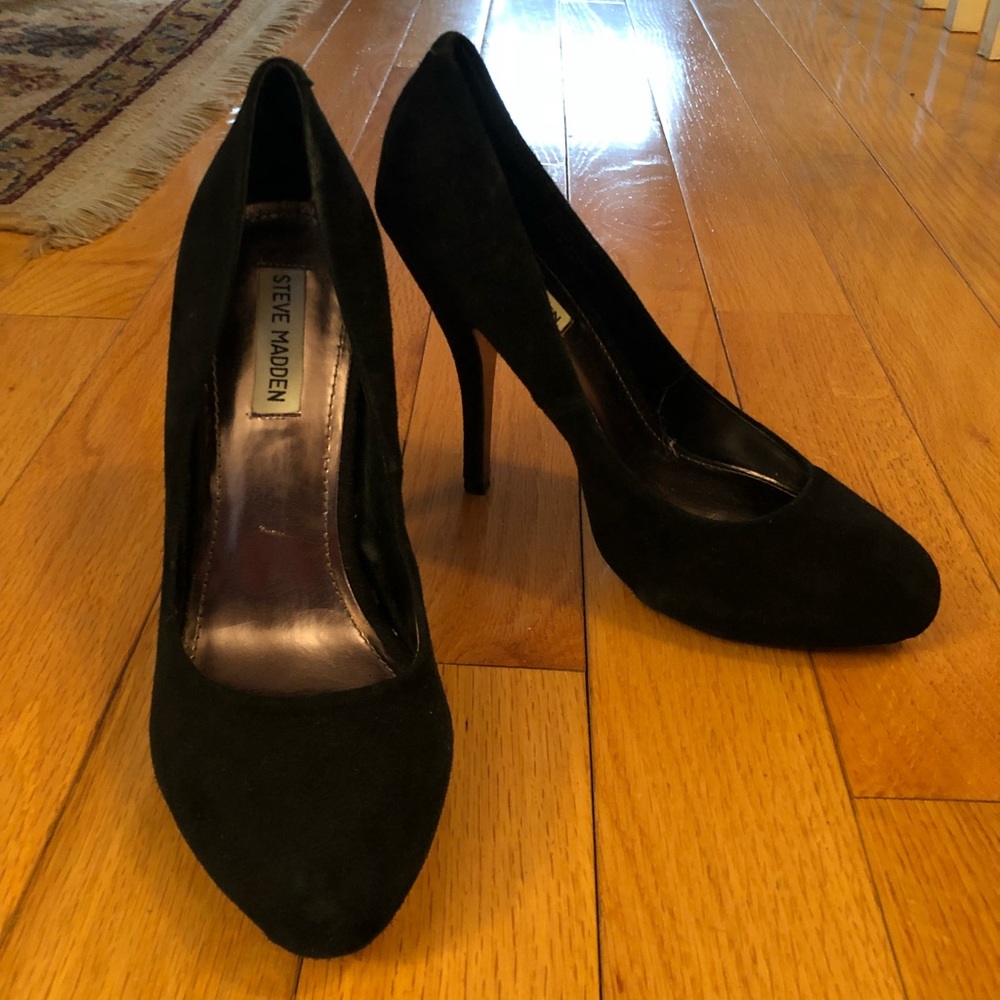 Steve Madden Black Pumps Size 10